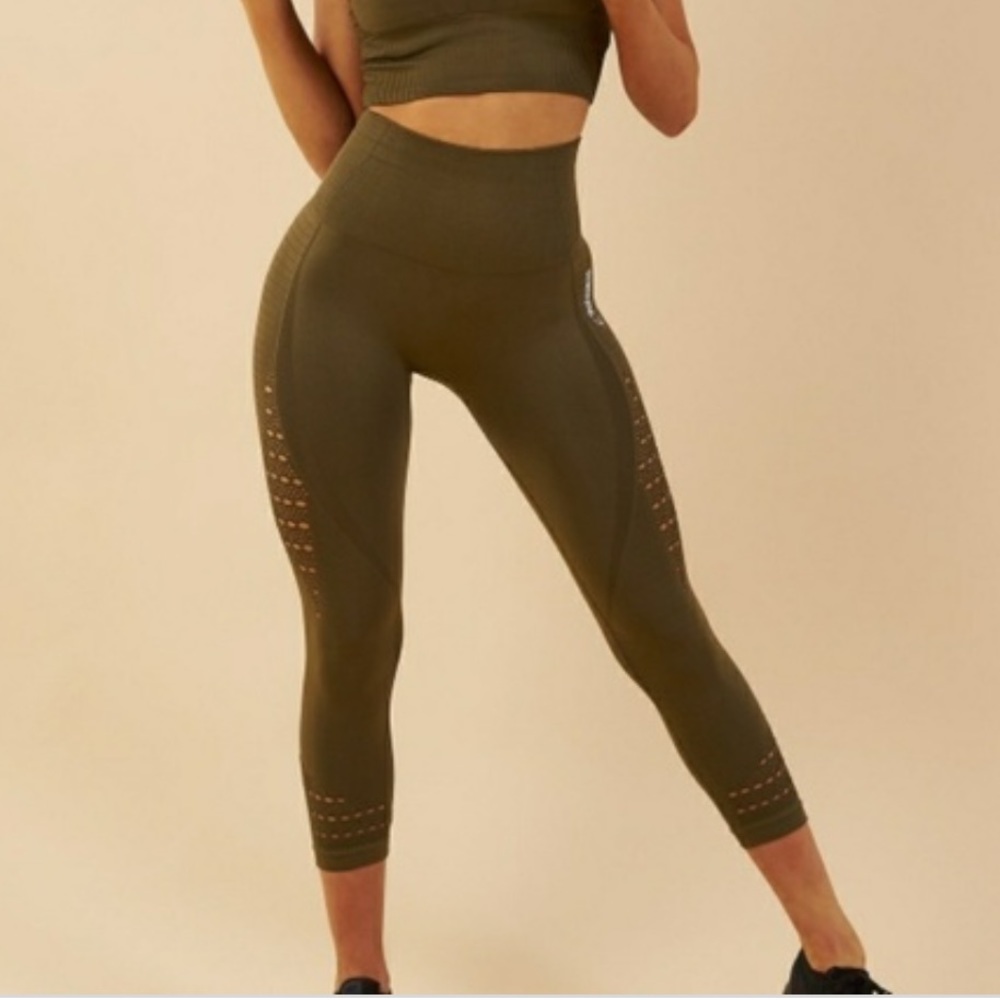 Gymshark seamless cropped leggings